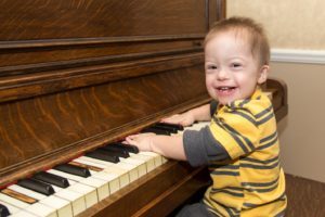 a baby boy with a healthy smile