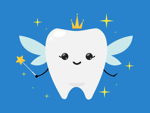 illustration of the tooth fairy